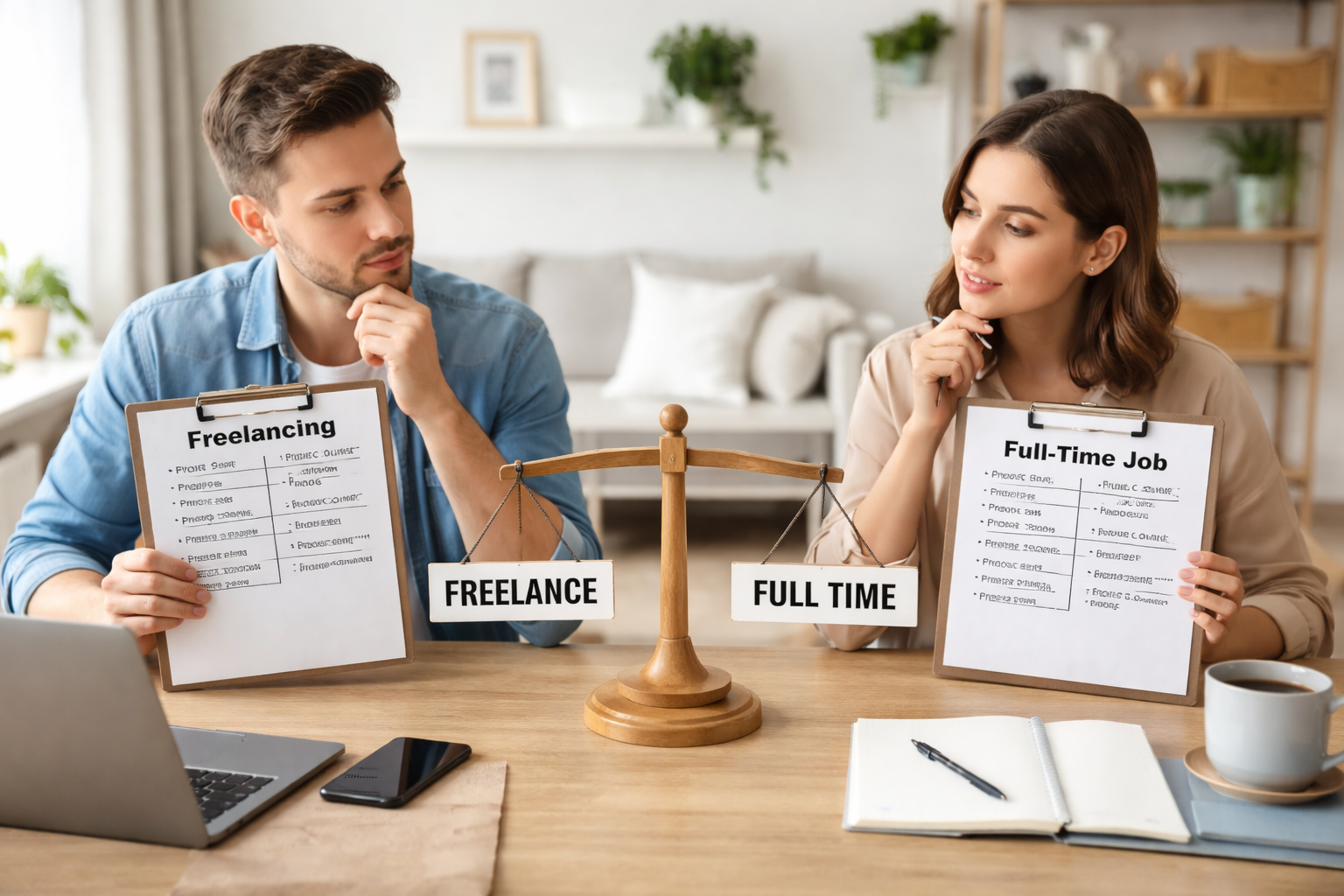 The Pros and Cons of Freelancing vs Full Time Employment: Making the Right Career Choice